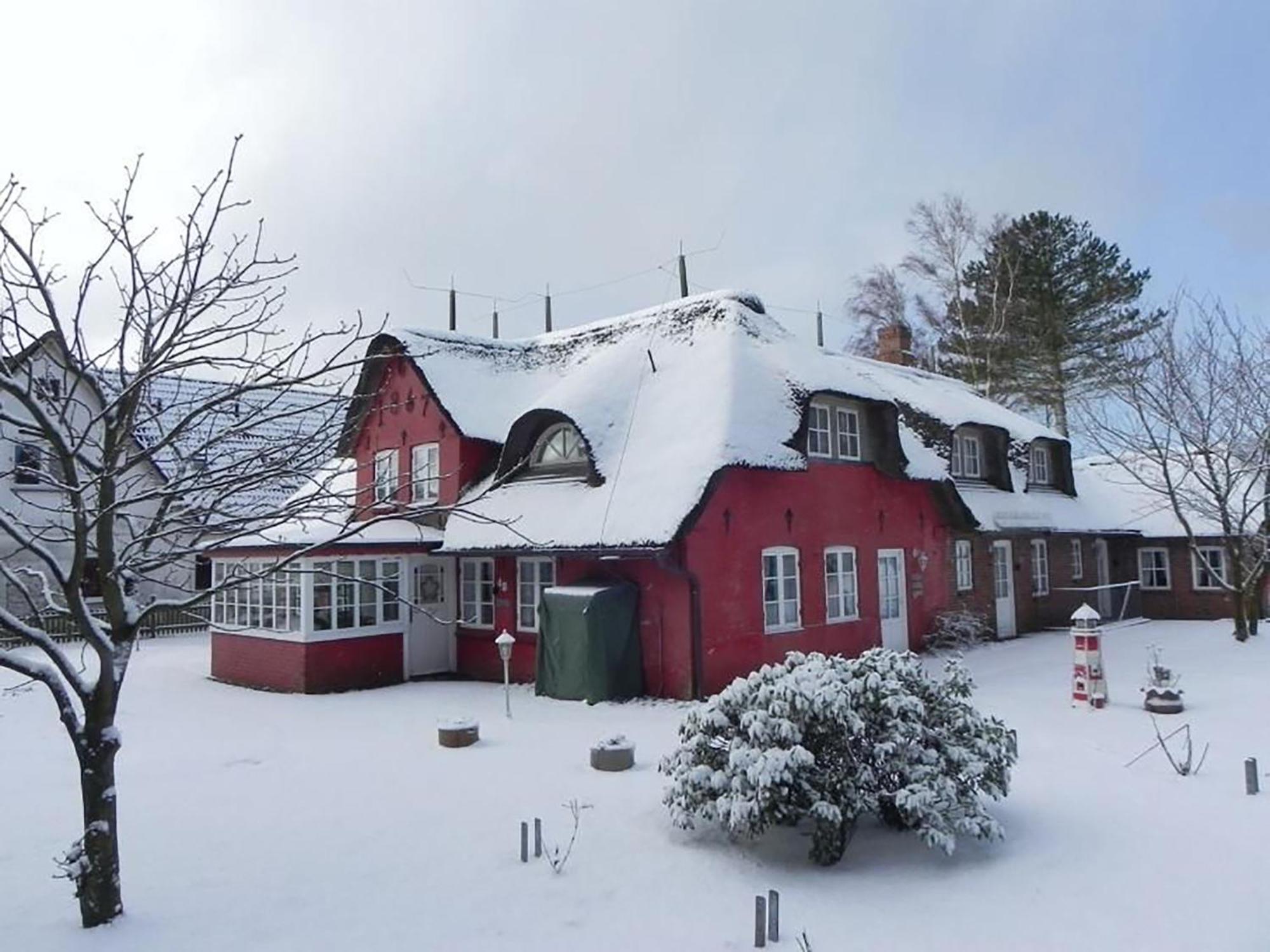 Hues Sanskiin Ferienwohnung *Driiwholt* Suddorf Exteriör bild