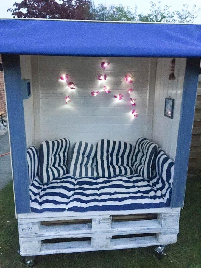 Hues Sanskiin Ferienwohnung *Driiwholt* Suddorf Exteriör bild